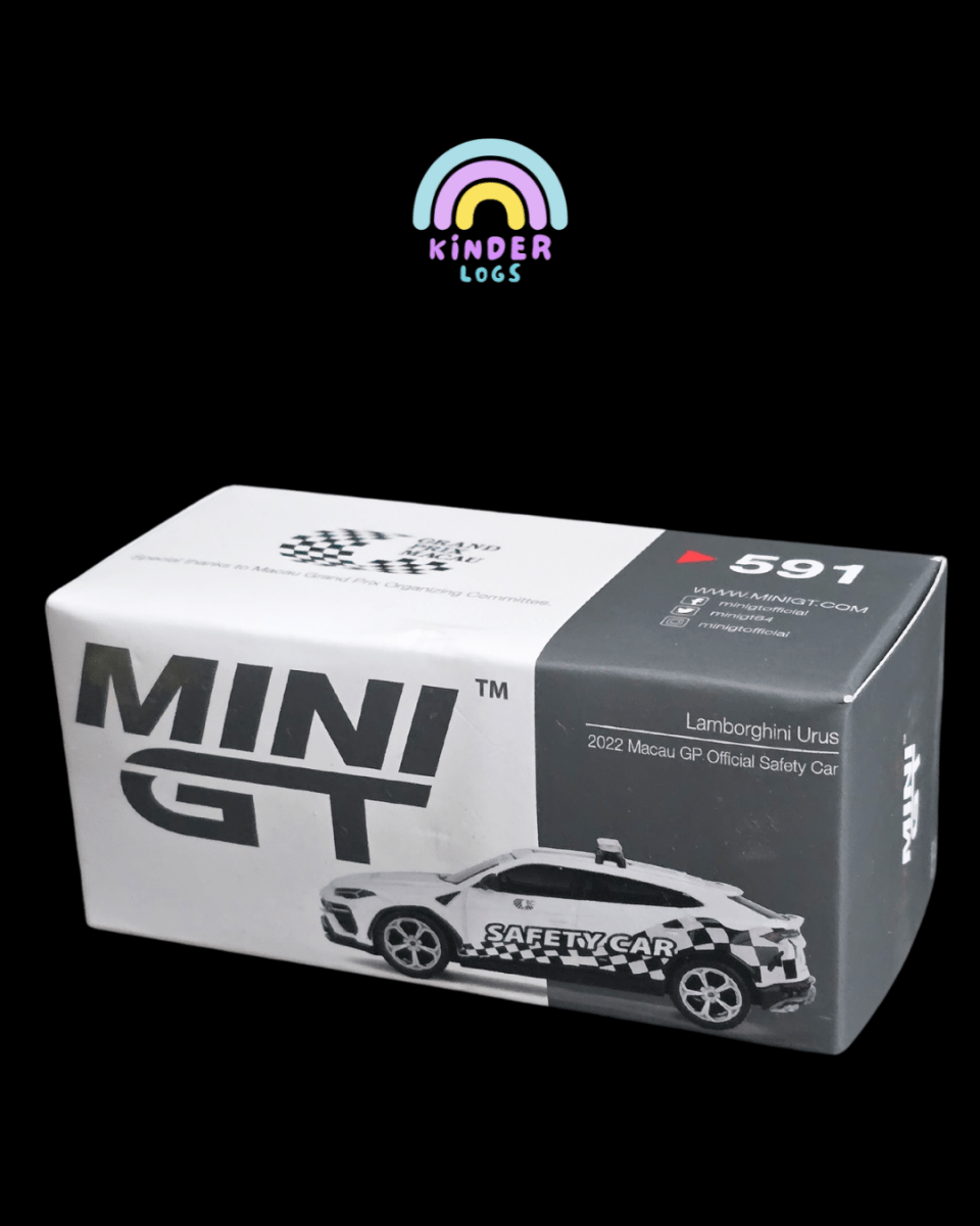 Mini GT Lamborghini Urus 2022 Macau GP Official Safety Car (Open Box) - Kinder Logs