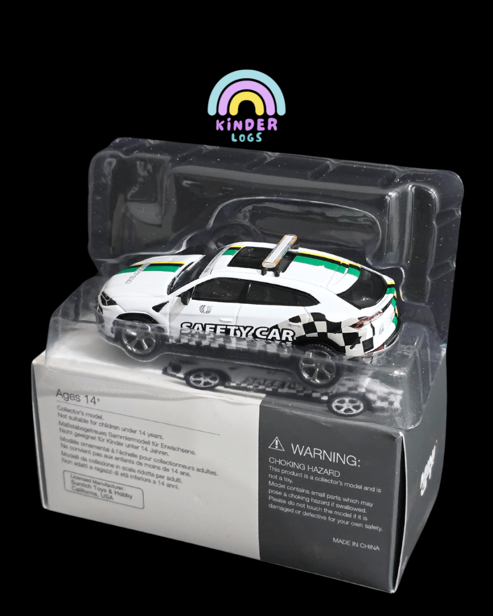 Mini GT Lamborghini Urus 2022 Macau GP Official Safety Car (Open Box) - Kinder Logs