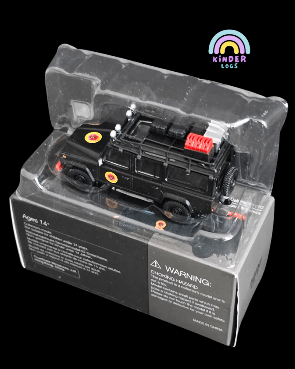 Mini GT Land Rover Defender 110 - Badan Intelijen Negara Indonesia (Open Box) - Kinder Logs