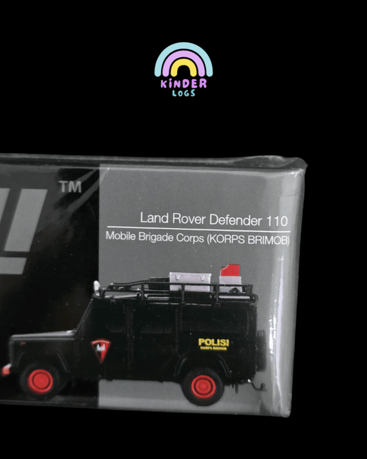 Mini GT Land Rover Defender 110 - Mobile Brigade Corps (Korps Brimob) - Kinder Logs