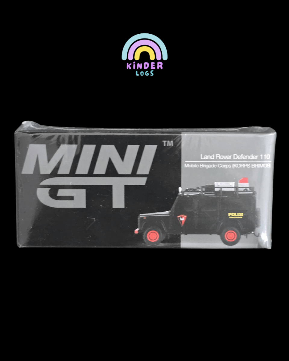 Mini GT Land Rover Defender 110 - Mobile Brigade Corps (Korps Brimob) - Kinder Logs