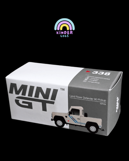 Mini GT Land Rover Defender 90 Pickup (Open Box) - Kinder Logs