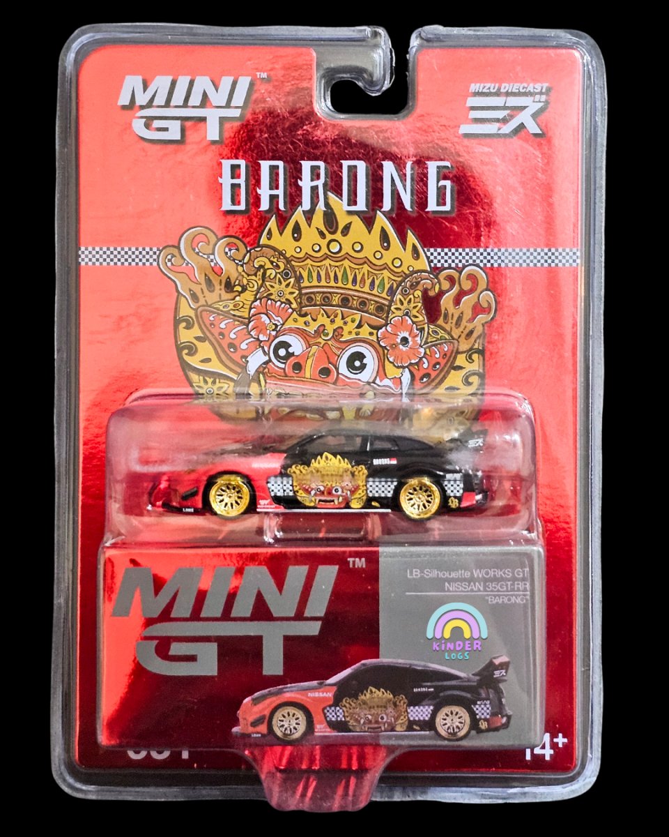 Mini GT LB - Silhouette Works GT Nissan 35GT - RR "BARONG" - Kinder Logs