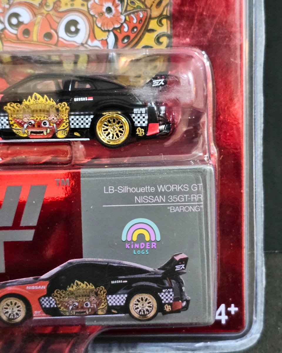 Mini GT LB - Silhouette Works GT Nissan 35GT - RR "BARONG" - Kinder Logs