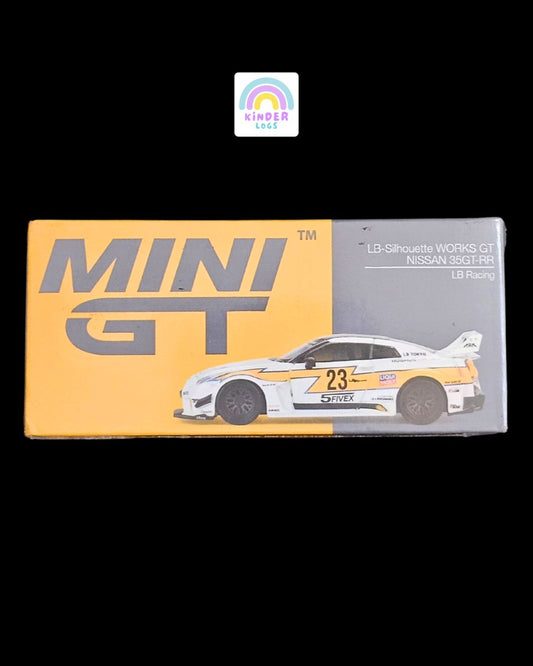 Mini GT LB - Silhouette Works GT Nissan 35GT - RR (Liberty Walk) - Kinder Logs