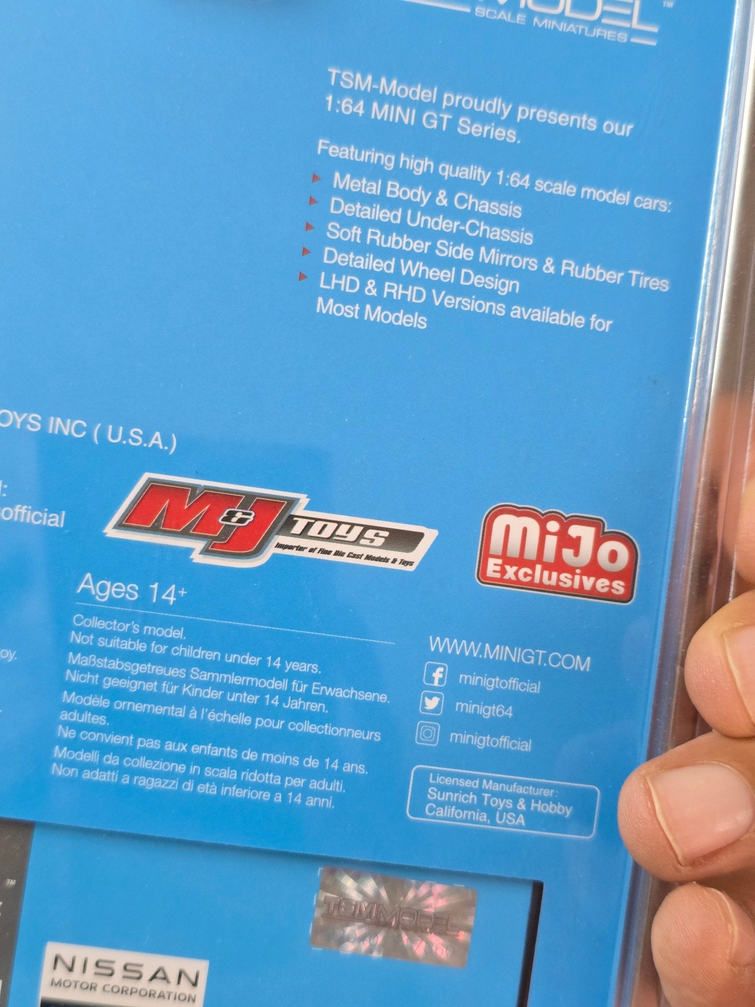 Mini GT LB - Silhouette Works GT Nissan 35GT - RR Ver.1 LBWK KUMA - Mijo Exclusives - Kinder Logs