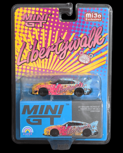 Mini GT LB - Silhouette Works GT Nissan 35GT - RR Ver.1 LBWK KUMA - Mijo Exclusives - Kinder Logs