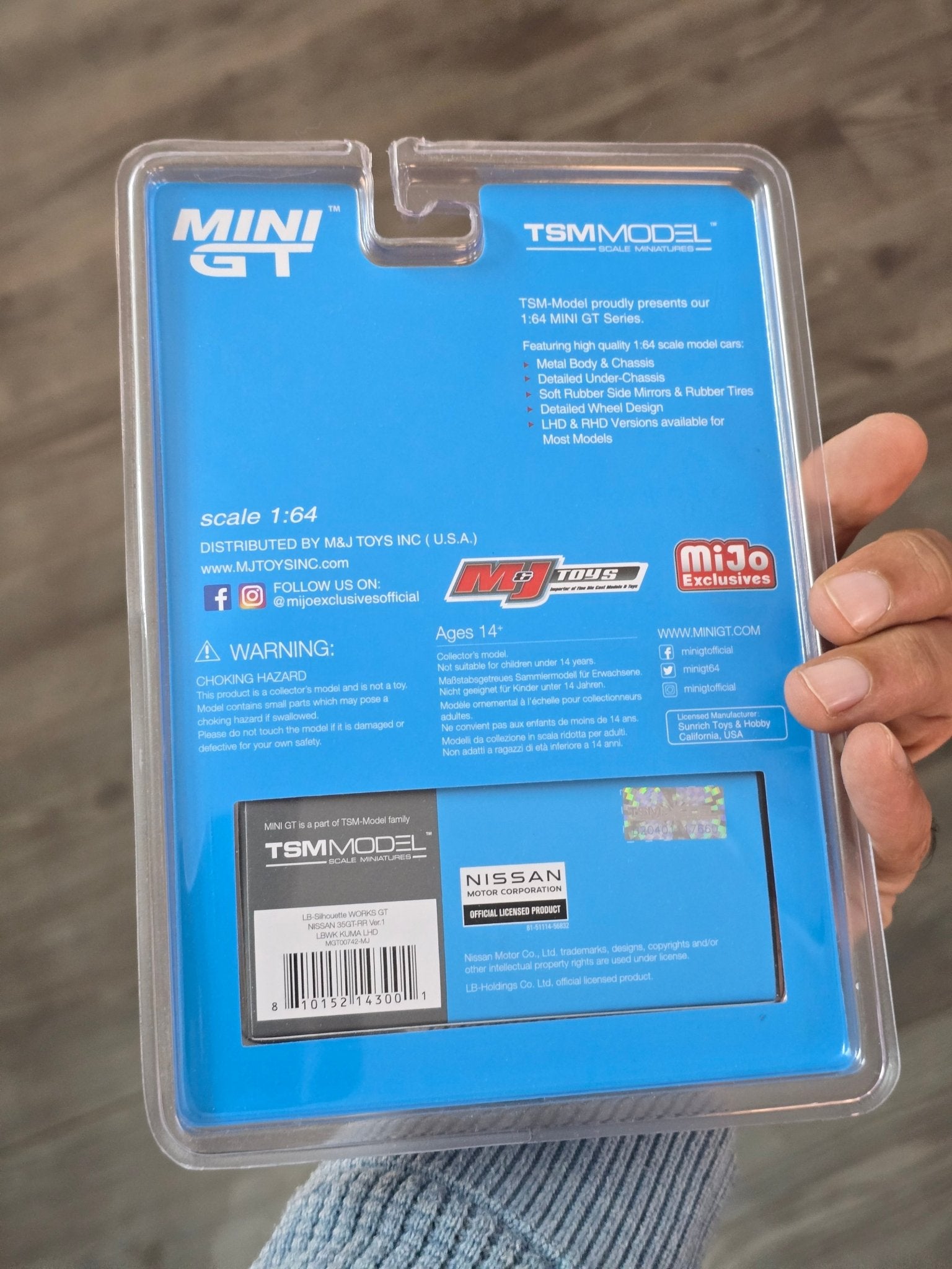 Mini GT LB - Silhouette Works GT Nissan 35GT - RR Ver.1 LBWK KUMA - Mijo Exclusives - Kinder Logs