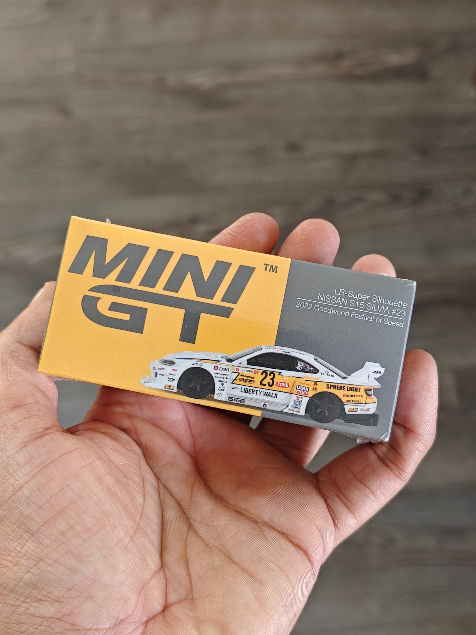 Mini GT LB - Super Silhouette Nissan S15 Silvia 23 (Sealed Box) - Kinder Logs