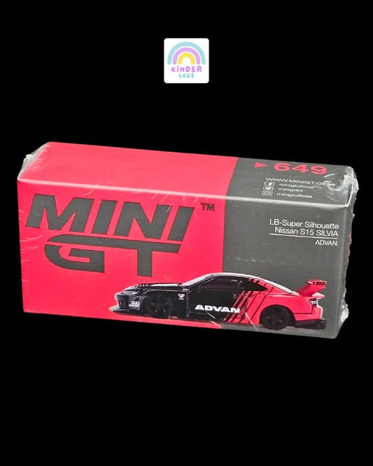 Mini GT LB - Super Silhouette Nissan S15 Silvia ADVAN - Kinder Logs