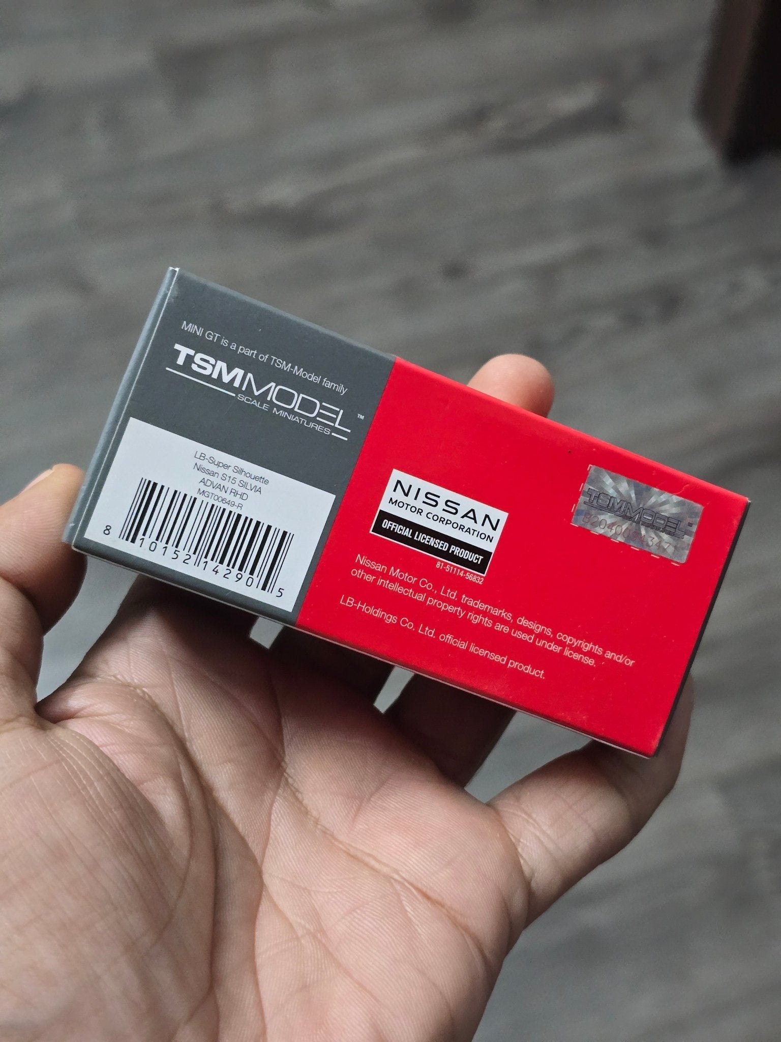 Mini GT LB - Super Silhouette Nissan S15 Silvia ADVAN (Open Box) - Kinder Logs