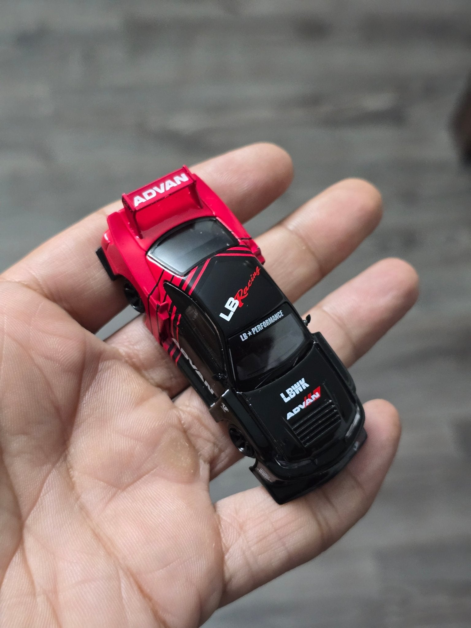 Mini GT LB-Super Silhouette Nissan S15 Silvia ADVAN (Open Box