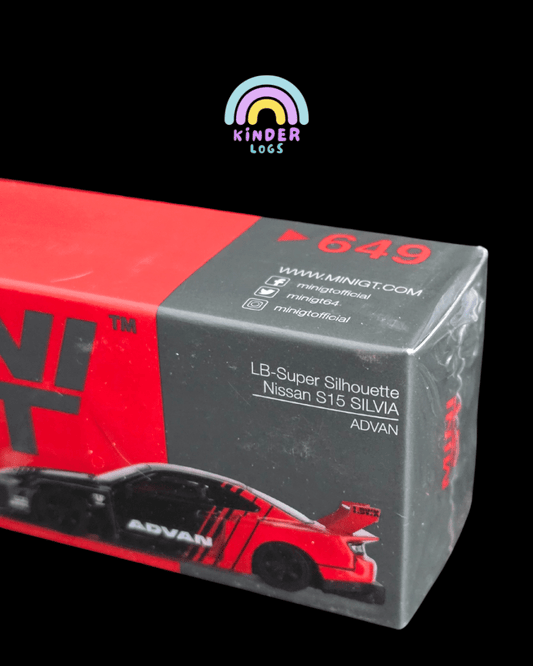 Mini GT LB - Super Silhouette Nissan S15 Silvia ADVAN (Sealed Box) - Kinder Logs