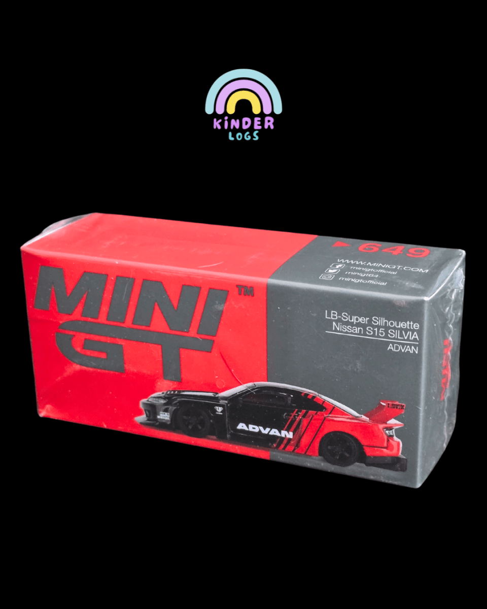 Mini GT LB - Super Silhouette Nissan S15 Silvia ADVAN (Sealed Box) - Kinder Logs