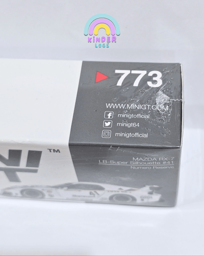 MINI GT Mazda RX - 7 LB - Super Silhouette 41 Numero Reserve - Kinder Logs