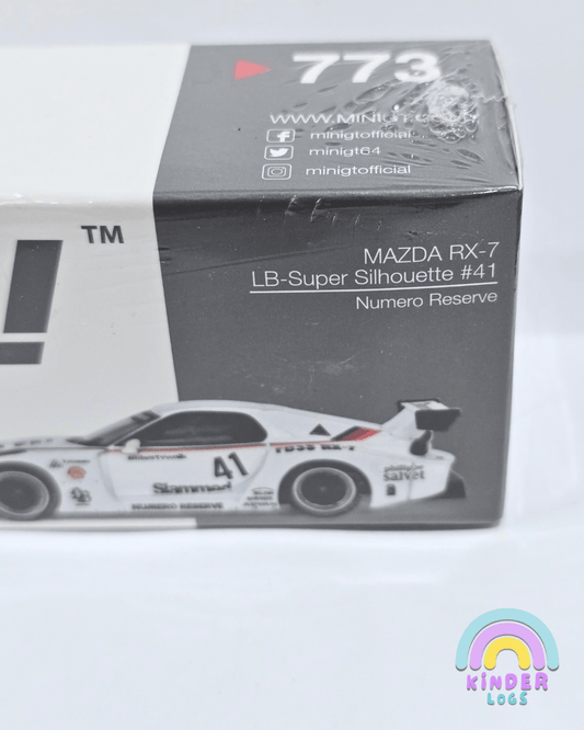 MINI GT Mazda RX - 7 LB - Super Silhouette 41 Numero Reserve - Kinder Logs
