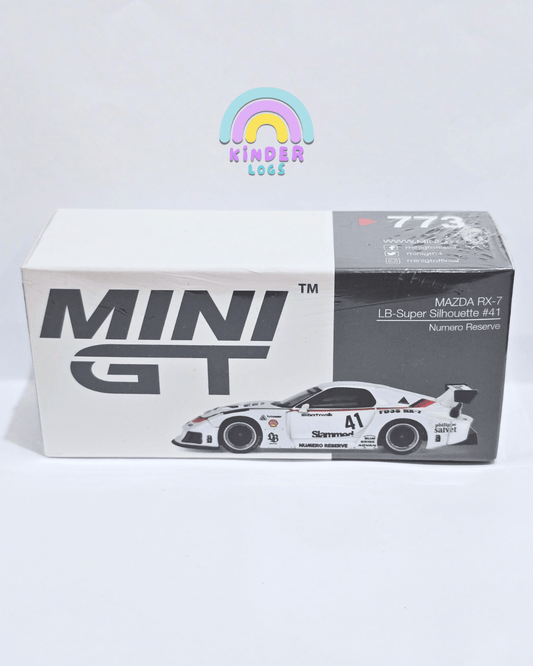 MINI GT Mazda RX - 7 LB - Super Silhouette 41 Numero Reserve - Kinder Logs