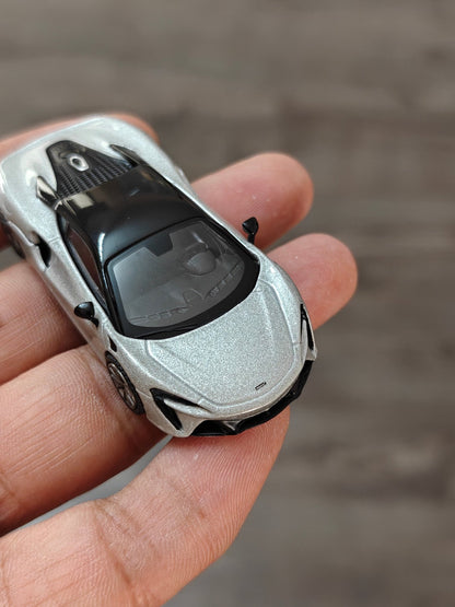 Mini GT McLaren Artura - Mijo Exclusives (Silver) - Kinder Logs
