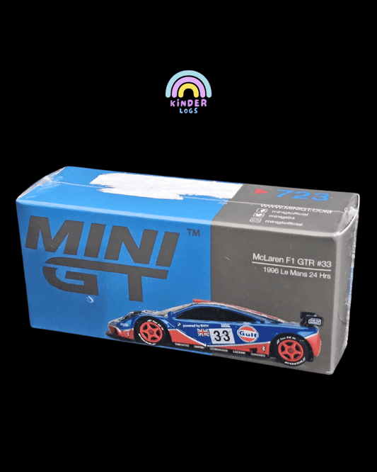 Mini GT McLaren F1 GTR #33 (1996 Le Mans 24 Hrs) - Kinder Logs