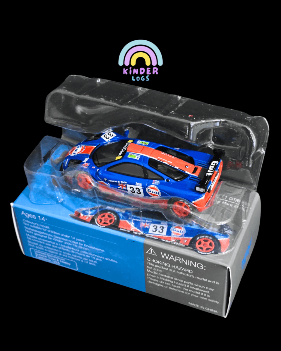 Mini GT McLaren F1 GTR #33 (Open Box) - Kinder Logs