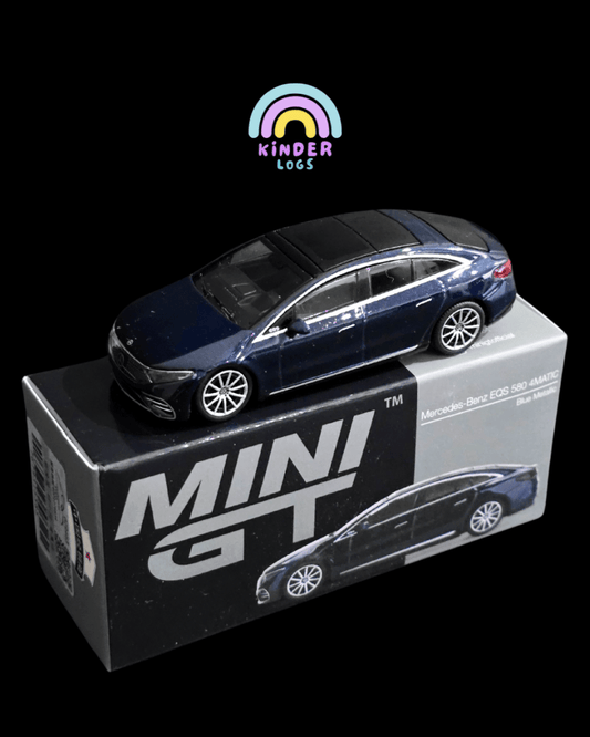 Mini GT Mercedes - Benz EQS 580 4MATIC (Open Box) - Kinder Logs