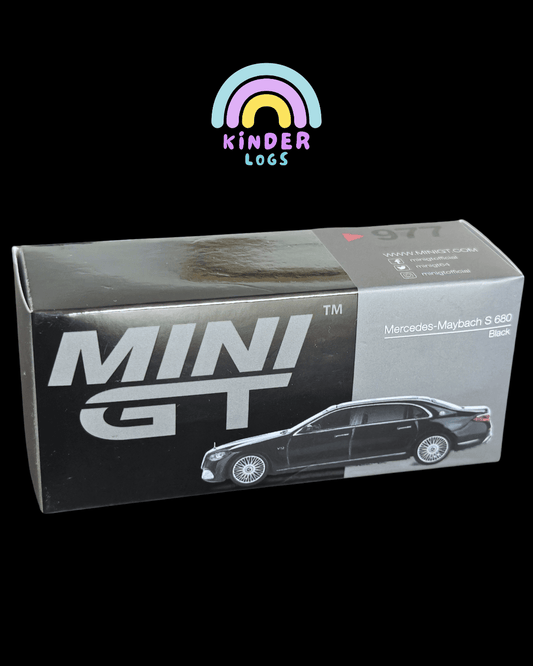 Mini GT Mercedes-Maybach S680 - Black (Open Box) - Kinder Logs