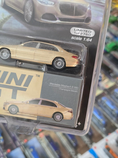 Mini GT Mercedes - Maybach S680 - Limited Edition Mijo Exclusives - Kinder Logs