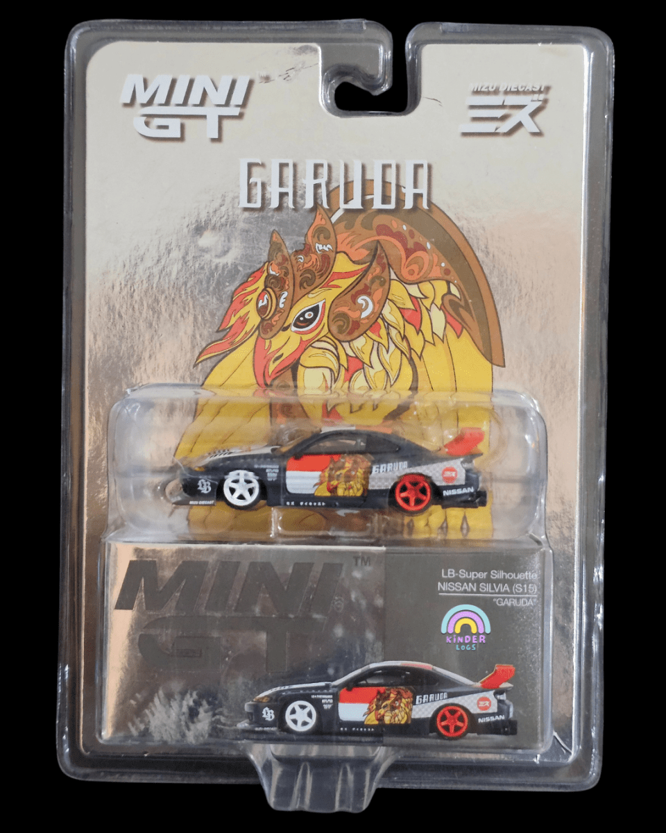 Mini GT Mizu LB - Super Silhouette Nissan Silvia (S15) GARUDA - Kinder Logs