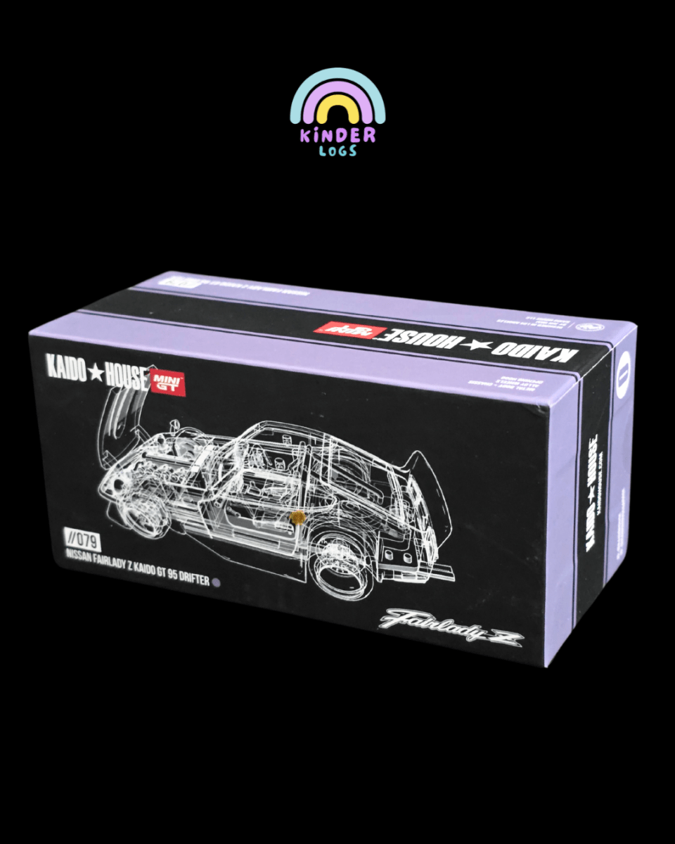 Mini GT Nissan Fairlady Z Kaido GT 95 Drifter (Open Box) - Kinder Logs