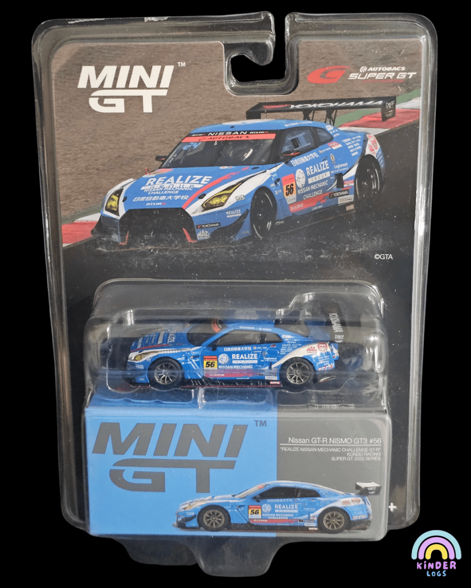 Mini GT Nissan GT - R Nismo GT3 #56 (Kondo Racing) - Kinder Logs