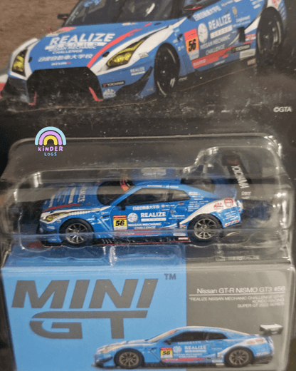 Mini GT Nissan GT - R Nismo GT3 #56 (Kondo Racing) - Kinder Logs