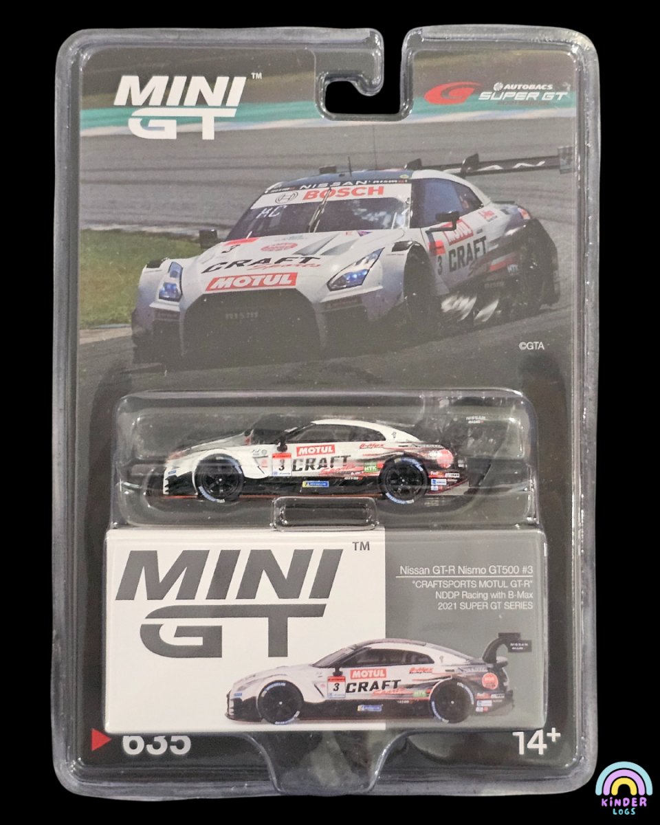 Mini GT Nissan GT - R Nismo GT500 #3 (Craftsports Motul) - Kinder Logs