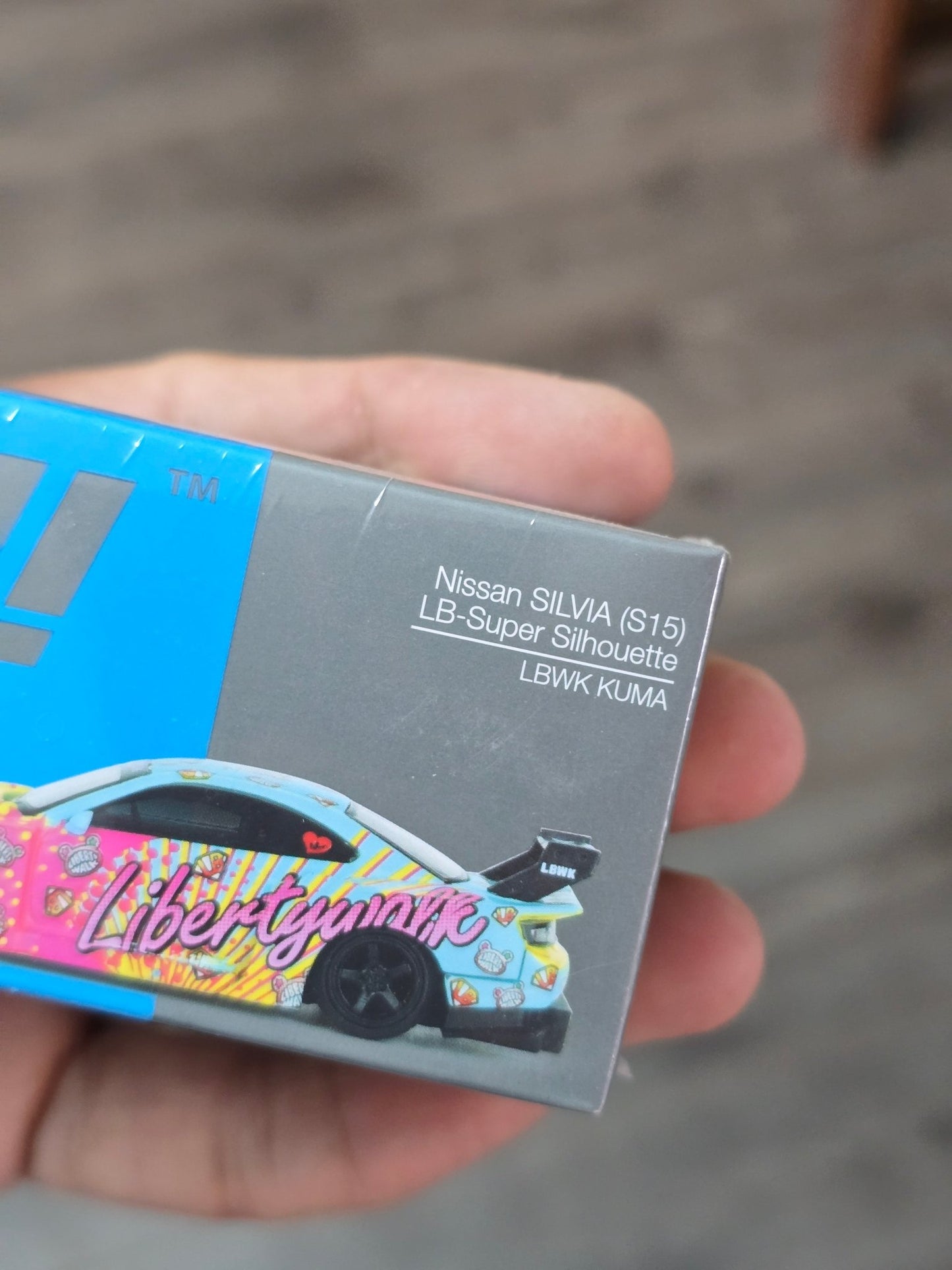 Mini GT Nissan Silvia S15 LB - Super Silhouette LBWK KUMA (Sealed Box) - Kinder Logs