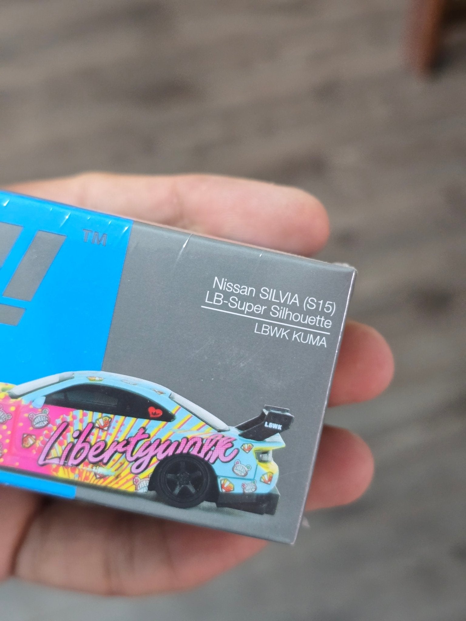 Mini GT Nissan Silvia S15 LB - Super Silhouette LBWK KUMA (Sealed Box) - Kinder Logs