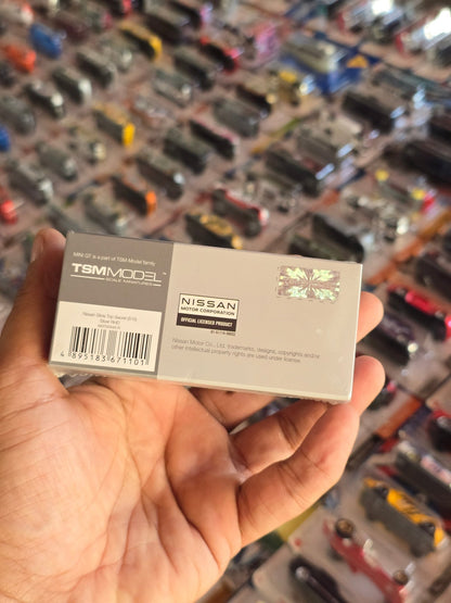 Mini GT Nissan Silvia Top Secret (Silver) - Sealed Box - Kinder Logs
