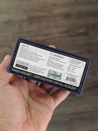 Mini GT Nissan Skyline GT - R (R34) Kaido Works Shinjuku V1 (Open Box) - Kinder Logs