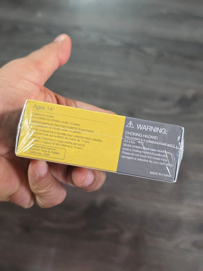 Mini GT Nissan Skyline GT - R (R34) Top Secret (Gold) - Sealed Box - Kinder Logs