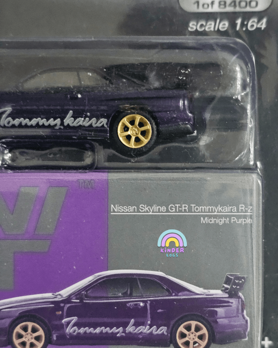 Mini GT Nissan Skyline GT - R Tommykaira R - Z - Mijo Exclusives Limited Edition - Kinder Logs