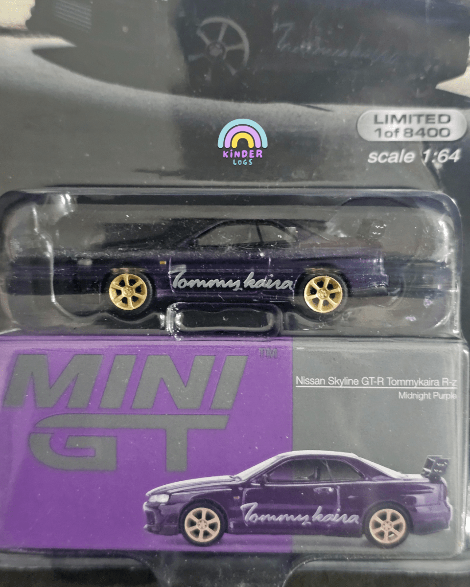 Mini GT Nissan Skyline GT - R Tommykaira R - Z - Mijo Exclusives Limited Edition - Kinder Logs