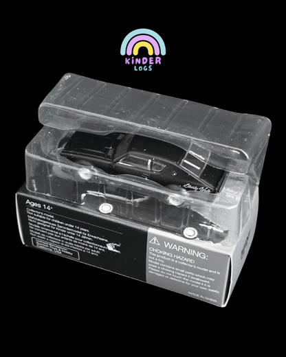 Mini GT Nissan Skyline Kenmeri Liberty Walk - Matte Black (Open Box) - Kinder Logs