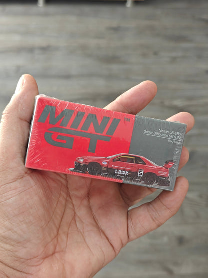 Mini GT Nissan Skyline LB-ER34 Super Silhouette LBWK (Sealed Box) - Kinder Logs
