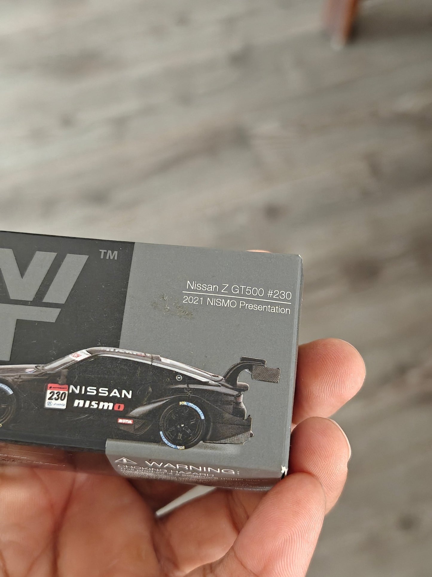 Mini GT Nissan Z GT500 230 (2021 NISMO Presentation) - Open Box - Kinder Logs