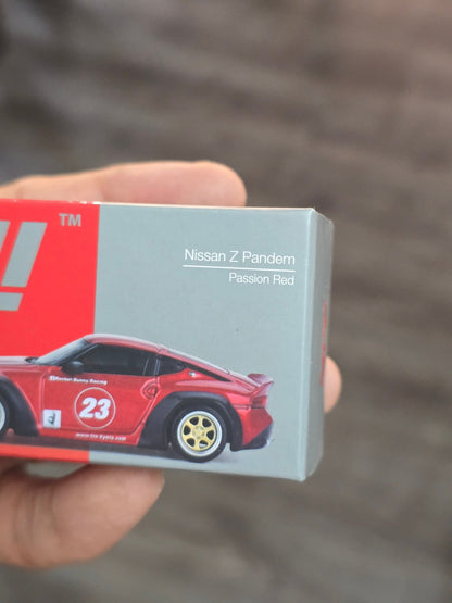 Mini GT Nissan Z Pandem - Passion Red (Open Box) - Kinder Logs
