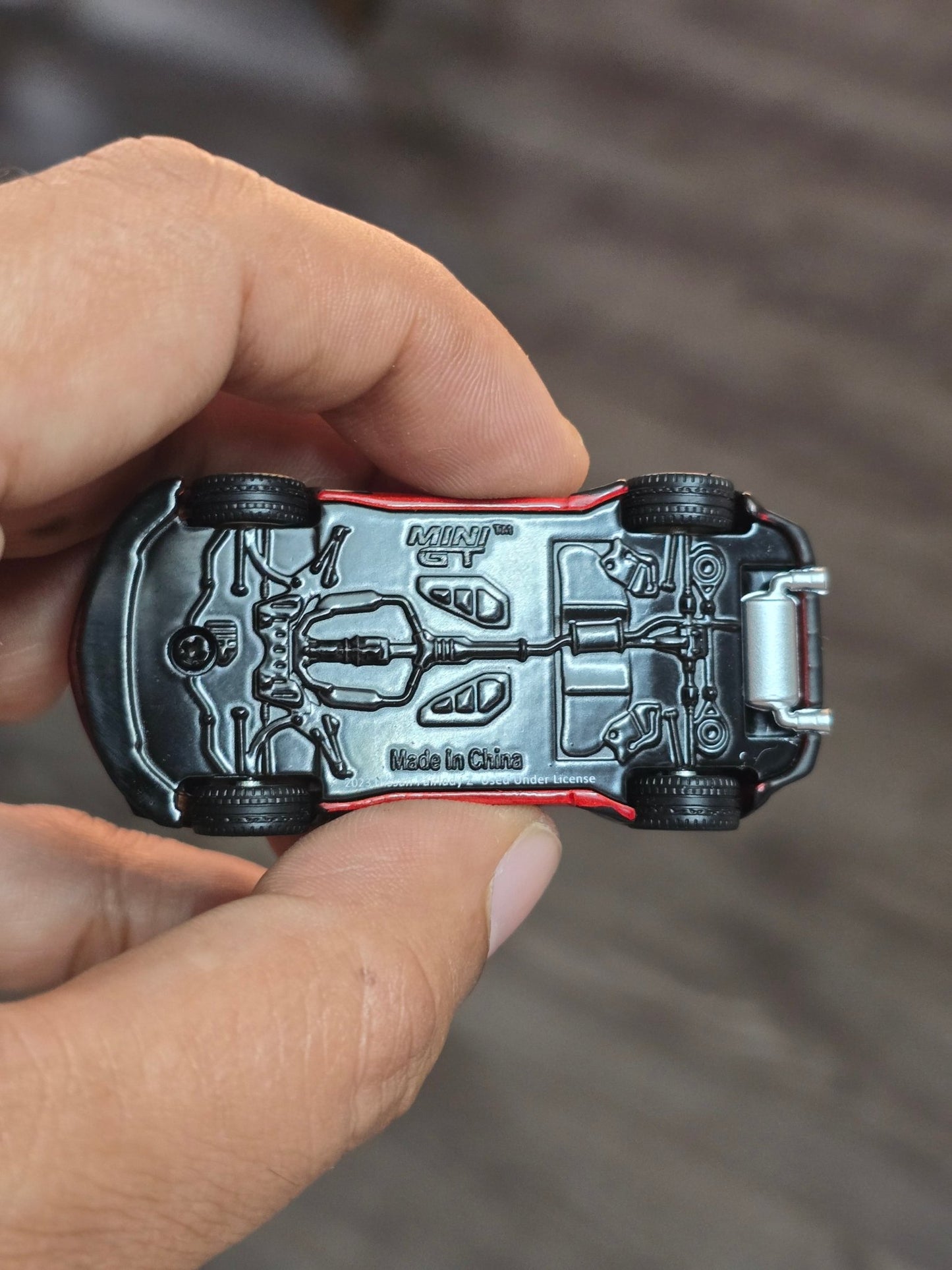 Mini GT Nissan Z Pandem - Passion Red (Open Box) - Kinder Logs