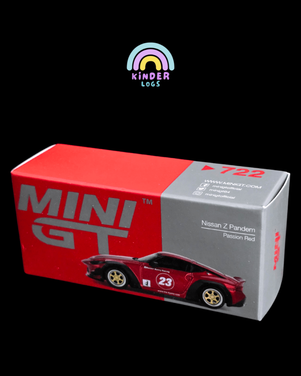 Mini GT Nissan Z Pandem - Passion Red (Open Box) - Kinder Logs