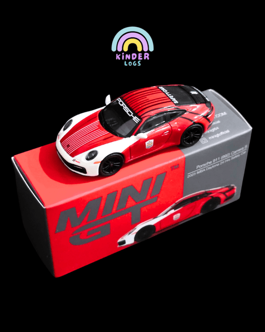 Mini GT Porsche 911 (992) Carrera S (Open Box) - Kinder Logs