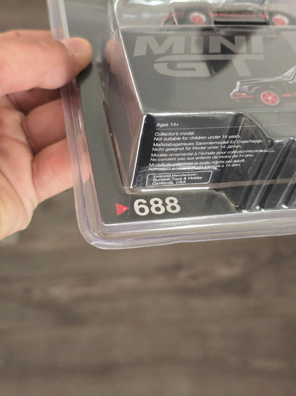 Mini GT Porsche 911 Carrera RS 2.7 - Black - Mijo Exclusives - Kinder Logs