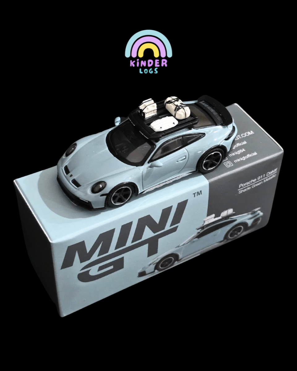 Mini GT Porsche 911 Dakar (Open Box) - Kinder Logs