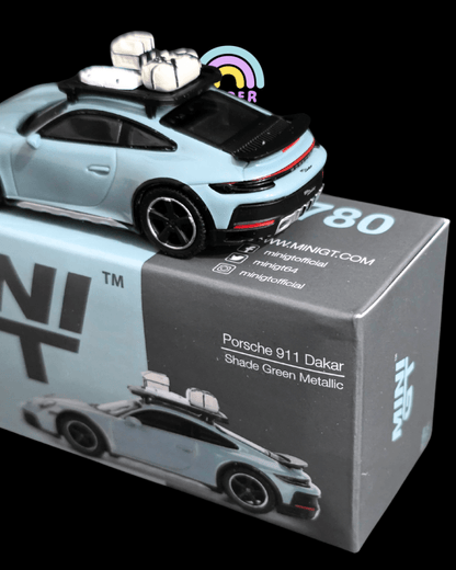 Mini GT Porsche 911 Dakar (Open Box) - Kinder Logs