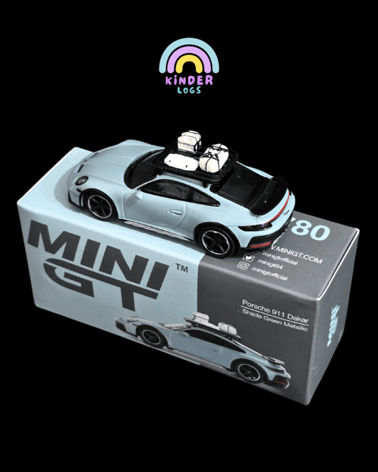 Mini GT Porsche 911 Dakar (Open Box) - Kinder Logs